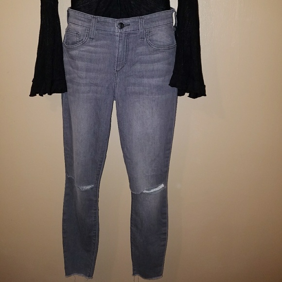 Joe's Jeans size 27 grey skinny ankle - Picture 2 of 6